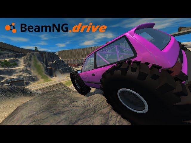 BeamNG.drive How To Make Any Car a MONSTER TRUCK
