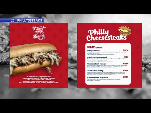 Philadelphia native opens Italy's first official cheesesteak restaurant