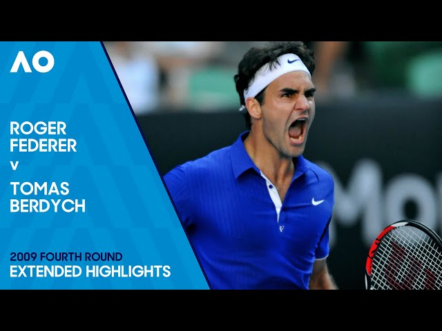 Roger Federer v Tomas Berdych Extended Highlights | Australian Open 2009 Fourth Round