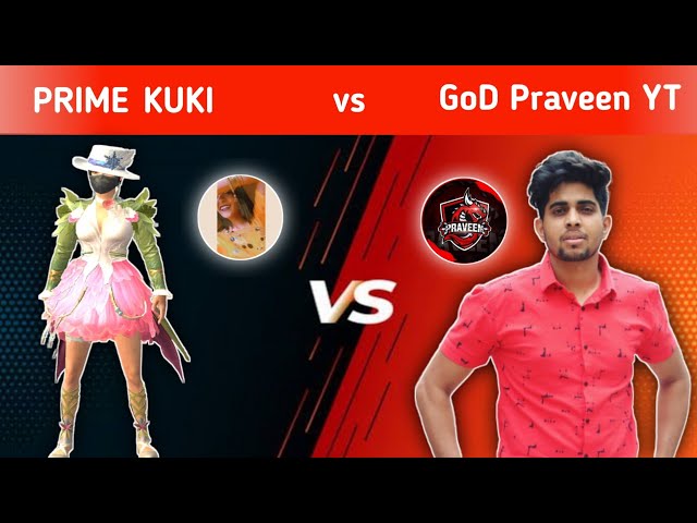 @godpraveenyt1 vs @primekukiyt 1v1 TDM Fight in Pubg Lite | God Praveen yt Challenge me 1v1 TDM