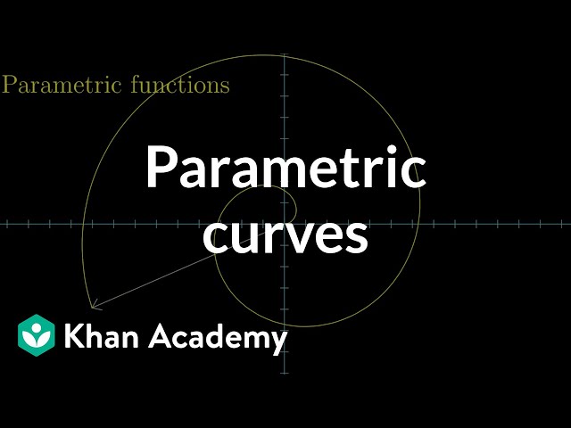 Parametric curves | Multivariable calculus | Khan Academy