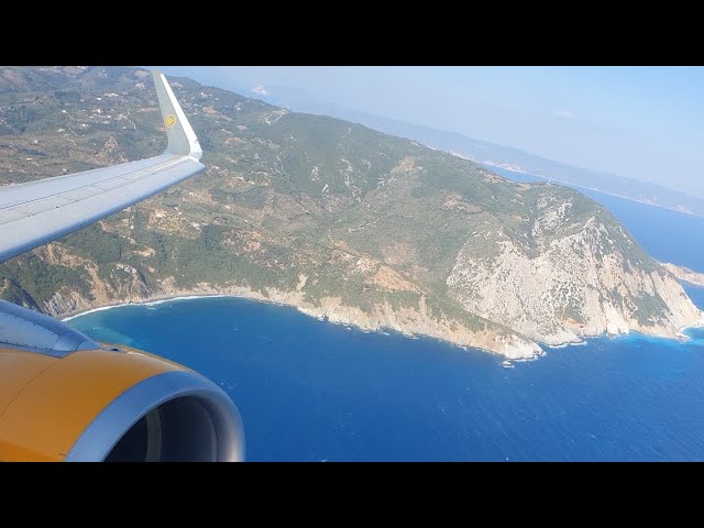 Condor A321 | TO/GA full power take off from Skiathos (LGSK)