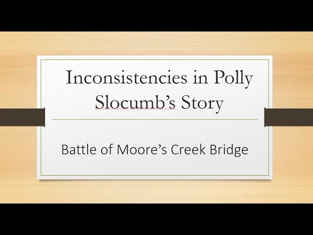 More Curious Tales - Part 1: Polly Slocumb's Story