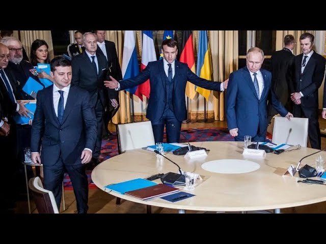 Acuerdo entre Putin y Zelenski para retomar el proceso de paz en el este de Ucrania