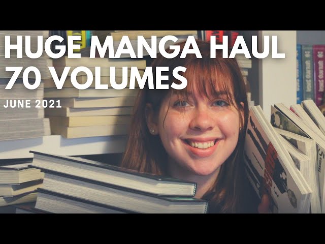 HUGE MANGA HAUL | 70 VOLUMES