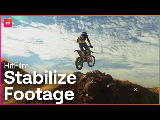 How to Stabilize Footage in HitFilm | Filmmaking Techniques