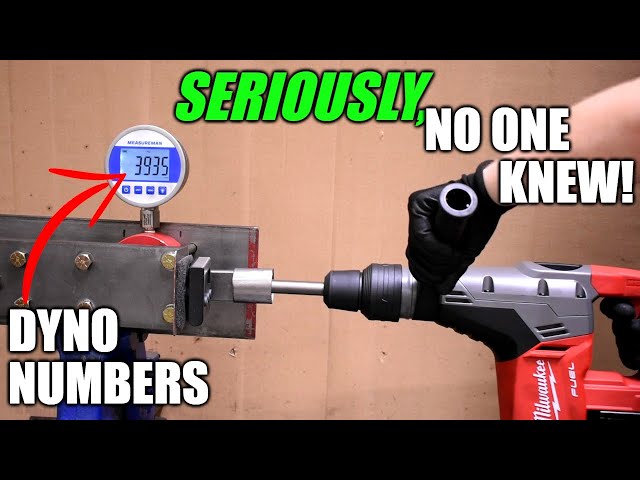 How Rotary Hammer Drills Work & Dyno'd vs Air Hammers