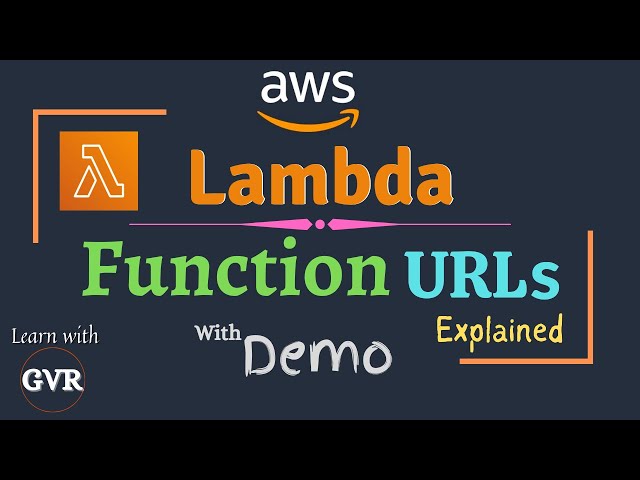 AWS Lambda Function URLs - built-in HTTPS endpoints