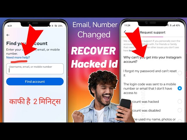 How to Recover Hacked Instagram Account Without Email Password And Phone Number | New Recovery Video