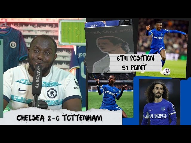 Chelsea 2-0 Tottenham Premier League Highlight 2023/24 (51 POINT )