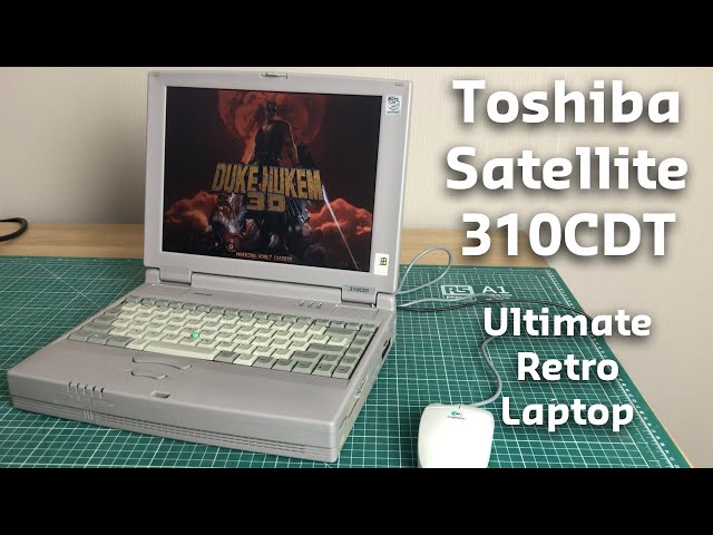 Toshiba Satellite 310CDT Ultimate Retro Laptop