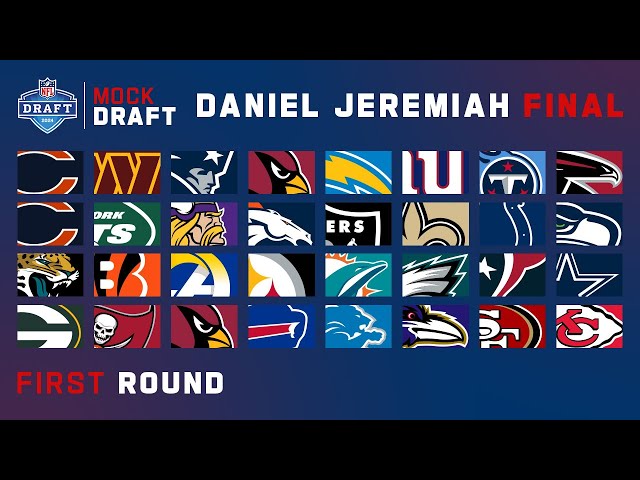 Daniel Jeremiah's FINAL 1st Round Mock Draft
