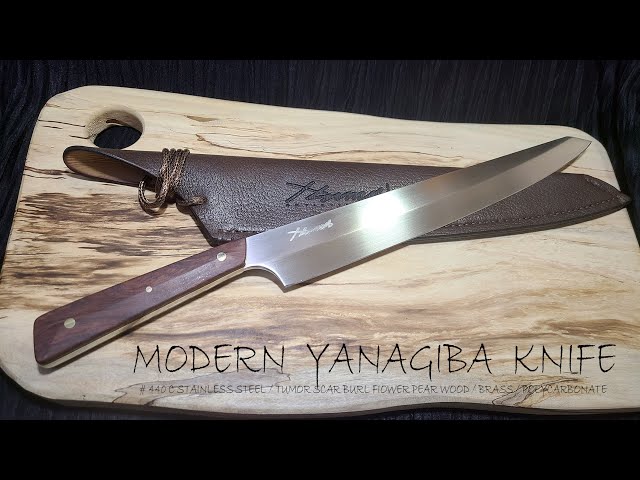 KNIFE MAKING / MODERN YANAGIBA KNIFE 수제칼 만들기 #158