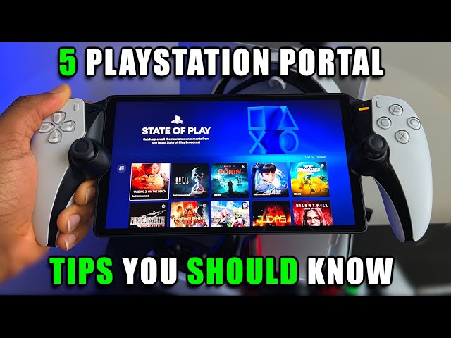 5 Playstation Portal Tips and Tricks You SHOULD Know!