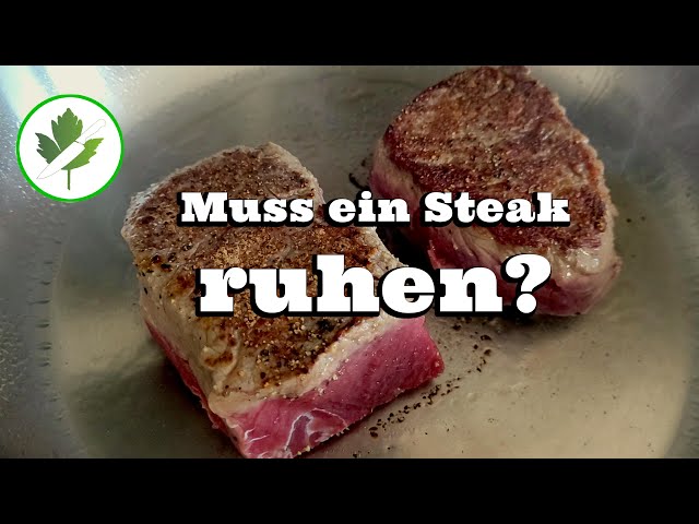 Muss man ein Steak ruhen lassen? 👉 Steak perfekt braten