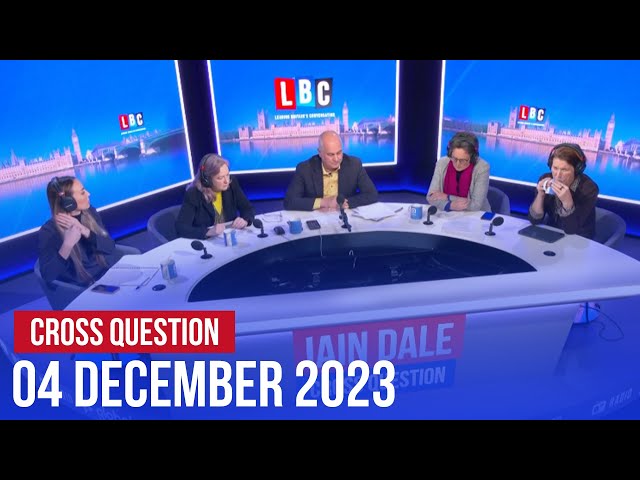 Iain Dale hosts Cross Question 04/12 | Watch Again