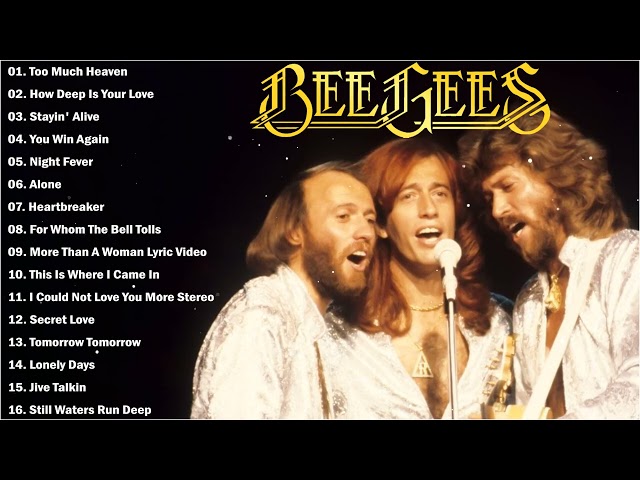 BeeGees Greatest Hits Full Album 2024 - Best Songs Of BeeGees Playlist 🎬