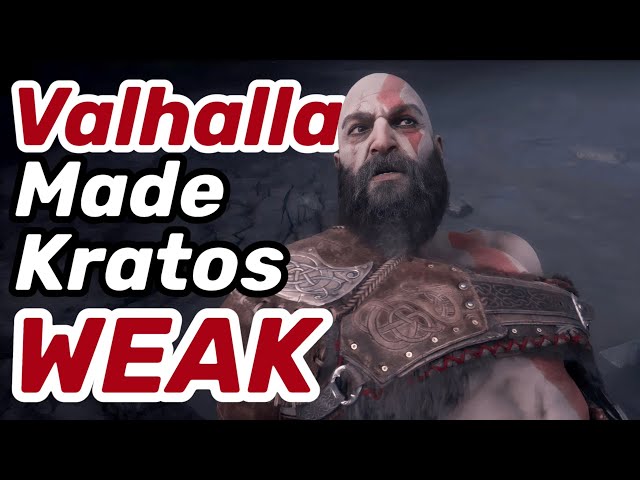 Valhalla PROVES Kratos is WEAK | God of War Theory