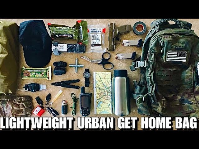 Light Weight Urban Get Home Bag - Bug Out Bag!