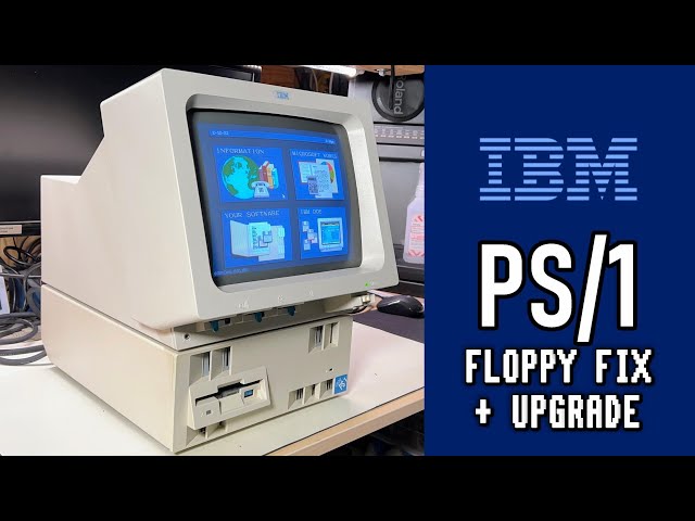 The IBM PS/1 was the followup to the disastrous PCjr and it's pretty good!