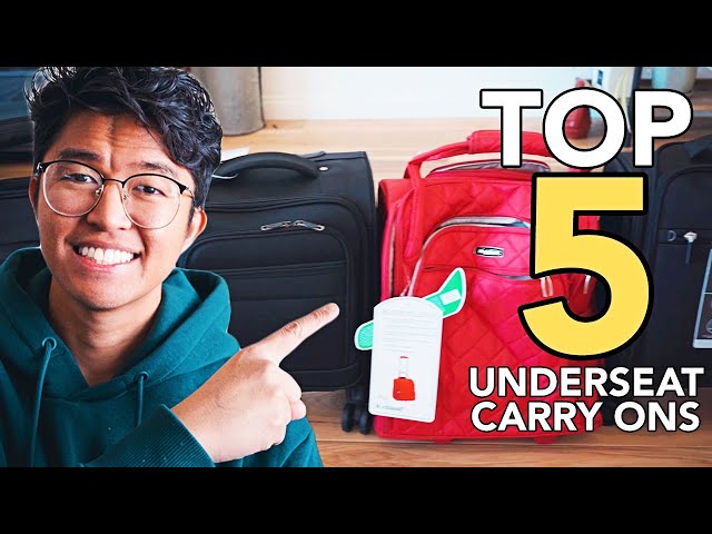 I Tried 5 Highly Rated Underseat Carryon Luggages From Amazon