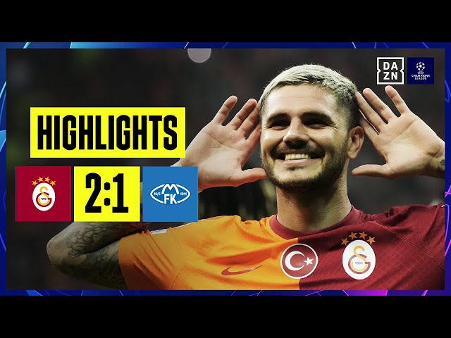 Icardi & Angelino schießen Gala in die Königsklasse: Galatasaray - Molde | Playoffs | UCL | DAZN