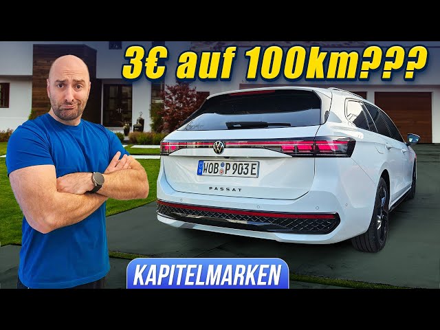 VW Passat Variant eHybrid: 120km Reichweite kann sonst keiner