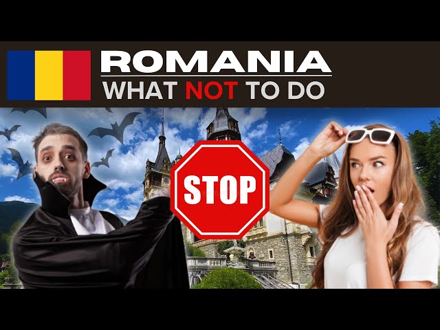 ROMANIA 🇷🇴 | WHAT NOT TO DO When Visiting ❌ | Do's, Don'ts, Advice & Travel Tips