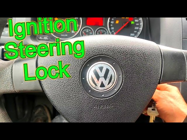 How To Fix Stuck Ignition Steering Lock on VW / Volkswagen