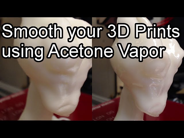 Cold Acetone Vapor Smoothing Tutorial (Look, so smooth!)