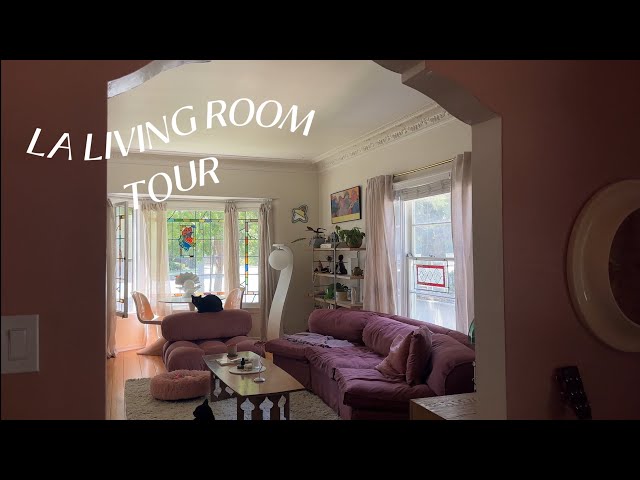 LA Vintage Apartment Tour ~ Living Room Edition ✨