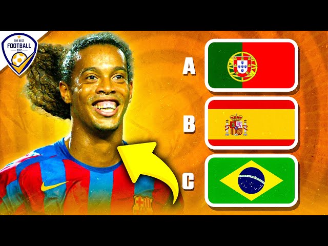 GUESS THE COUNTRY OF THE FOOTBALL PLAYER - LEGEND EDITION | FOOTBALL QUIZ 2024