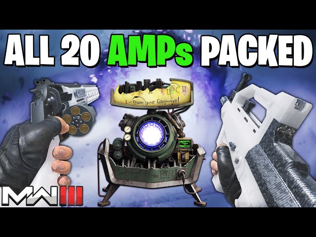 Packing-A-Punching All Aftermarket Parts in MW3 Zombies (The Best)