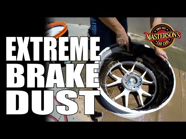 How To Clean EXTREME Brake Dust - Masterson's Car Care - Aristo Wheels