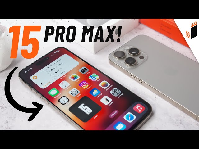 iPhone 15 Pro Max Review - More to C!