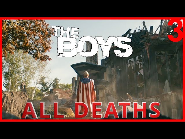The Boys Season 3 ALL DEATHS | Kill Count