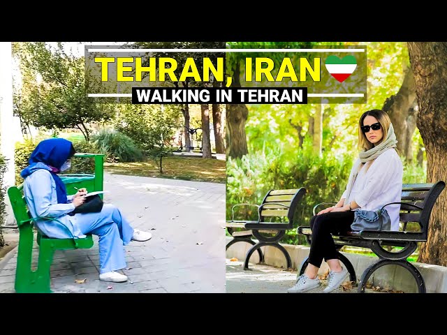 Tehran , Iran 🇮🇷 - Tehran Walking Tour | Haft Chenar Park | 4K / پارک هفت چنار