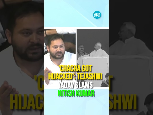 'Chacha Got Hijacked': Tejashwi’s Replies To Nitish’s ‘Baal-Bachcha’ Jibe | Lok Sabha Polls