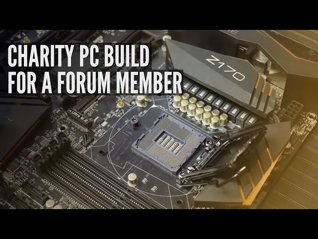 PC Build | Linux/Windows Charity Build for a Disabled Member