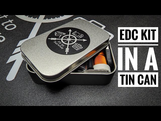 EDC Kit in a Tin Can