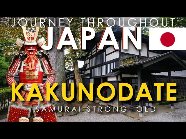 Japan 🇯🇵 - Kakunodate: A Real-Life Samurai Stronghold! (Part 7) | Japan Travel Vlog