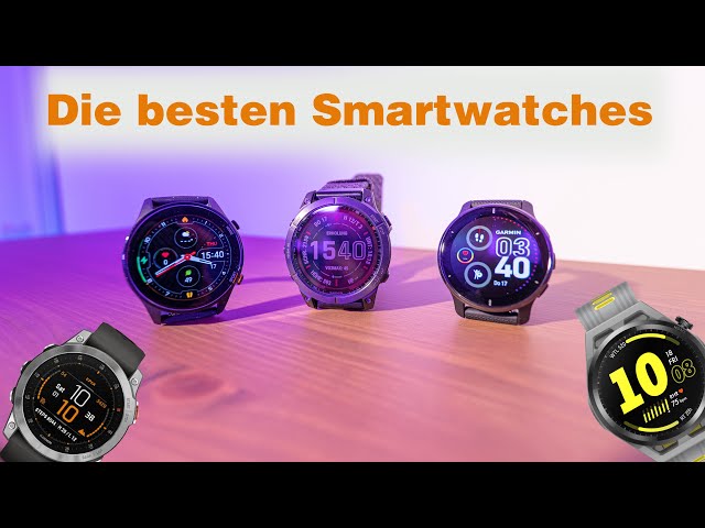 Im Test: Garmin Fenix 7 (Solar), Epix, Venu 2 Plus, Huawei GT Runner und Xiaomi Mi Watch
