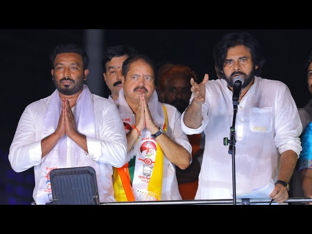 JanaSena Chief Sri #PawanKalyan Full Speech || "వారాహి విజయ భేరి" బహిరంగ సభ || కాకినాడ రూరల్