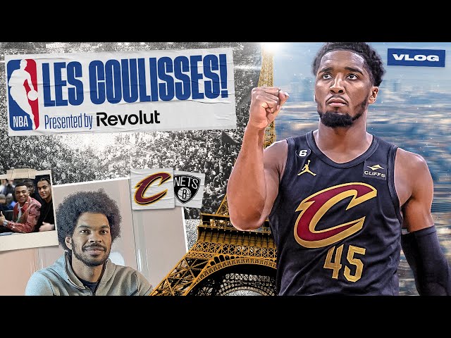 DANS LES COULISSES DU NBA PARIS GAME 2024 ! - VLOG #2