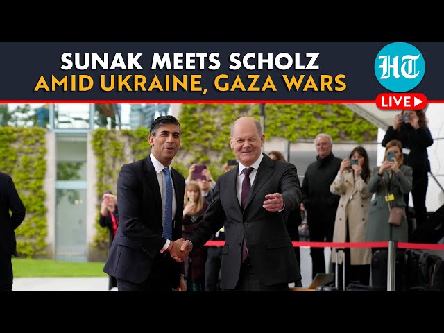 LIVE | UK PM Rishi Sunak Meets German Chancellor Olaf Scholz; Focus On Deepening Defence Ties
