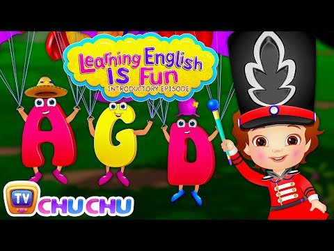 Learning English is Fun - Alphabet Learning Series with ChuChu TV