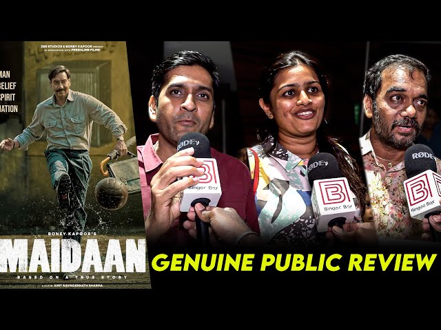 Maidaan Public Review | Maidaan Review | Maidaan Movie Review | Maidaan Public Talk | Ajay Devgn