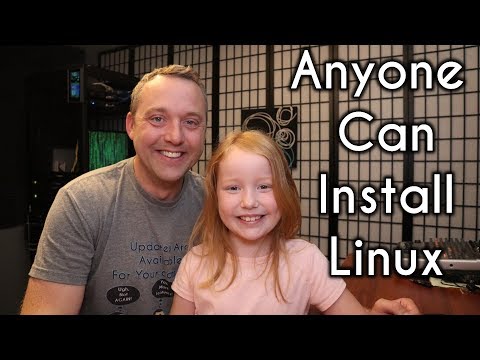 Installing Linux is So Easy an 8 Year Old Can do It!
