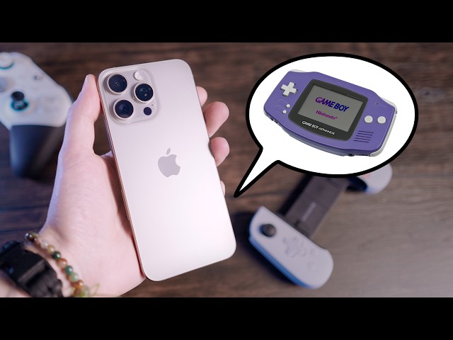 My iPhone 𝑰𝑺 a Gaming Handheld