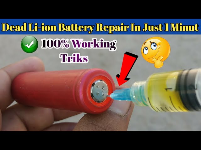 Li ion Battery Repair | Dead 18650 Lithium Ion Laptop Battery Repair